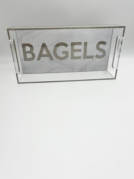 Marble "Bagels" Tray