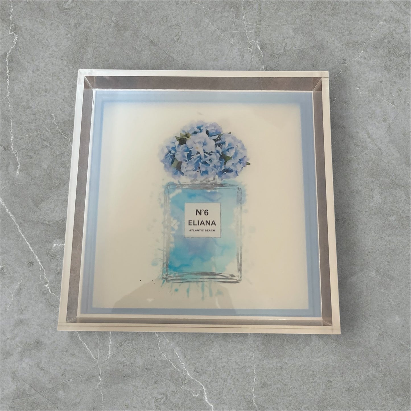 Custom 8 by 8 Logo Tray