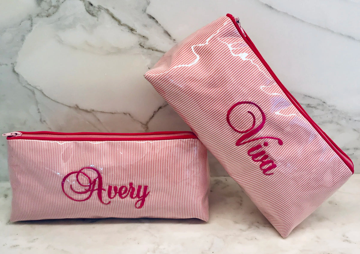 Monogrammed Small Brush Case by Jax Gifts