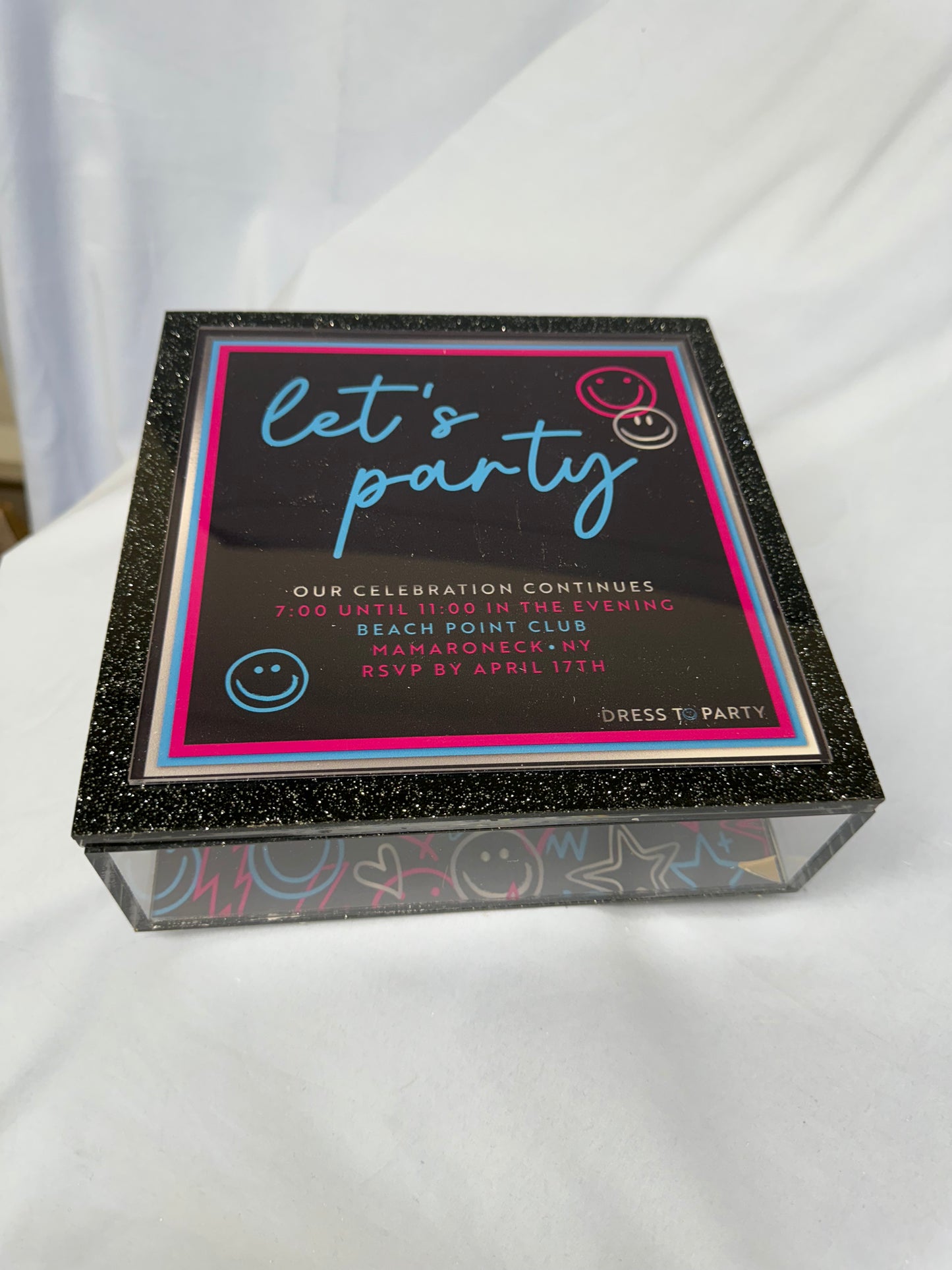 Keepsake box- Invitation