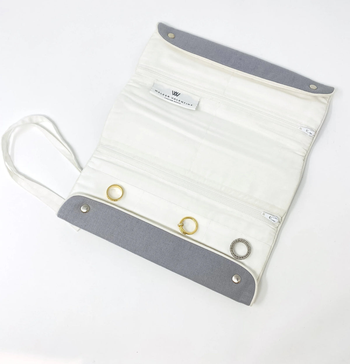 Monogrammed Carlyle Jewelry Roll by Jax Gifts