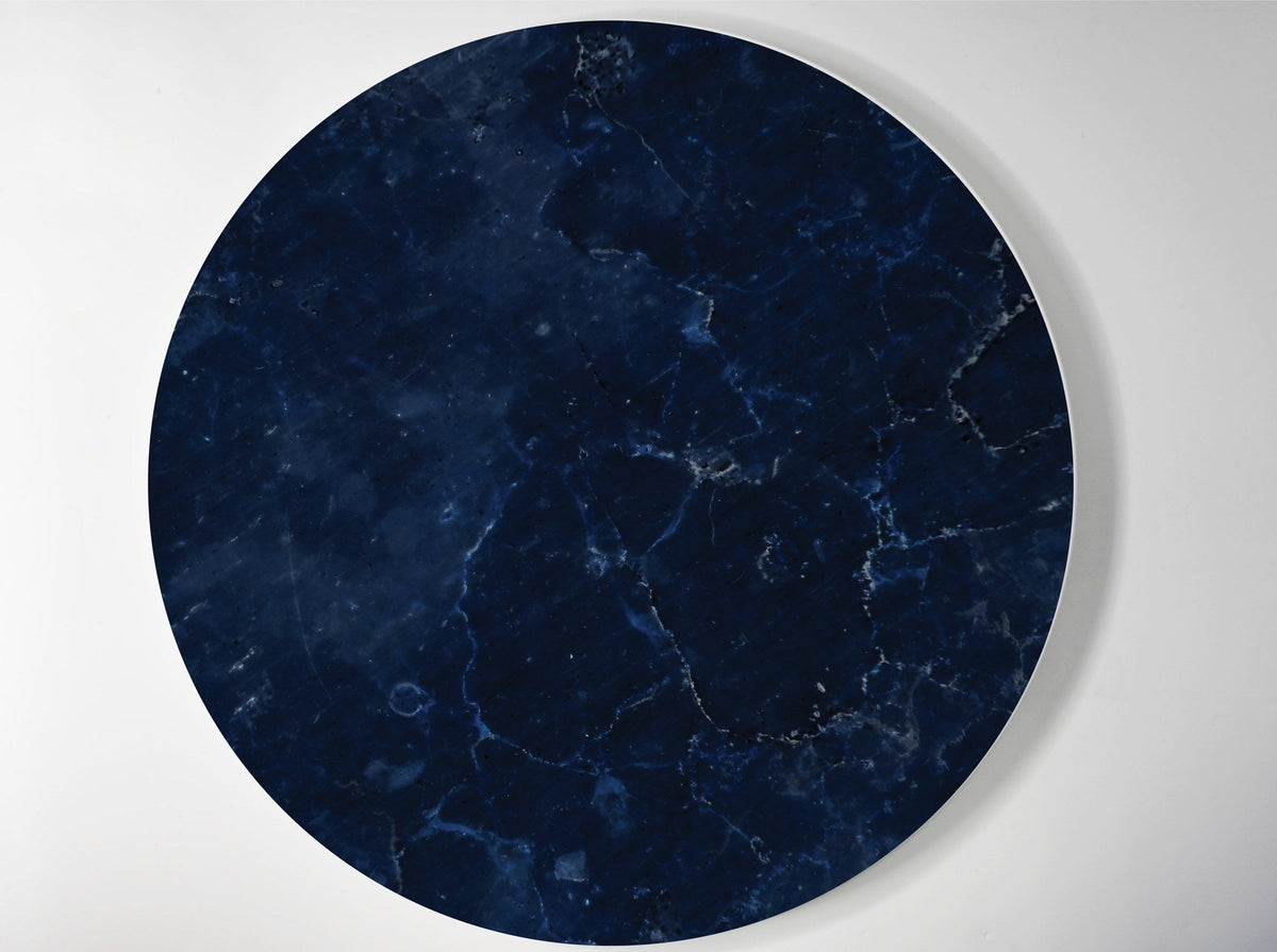 Navy Marble Print lucite lazy susan by Jax Gifts