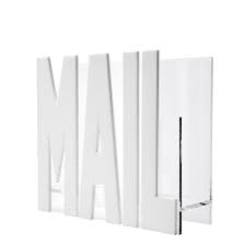 Mail Holder in Lucite