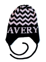 Chevron Hat with Earflaps