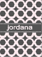 Modern Circles Stroller Blanket