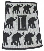 Walking Elephants Stroller Blanket