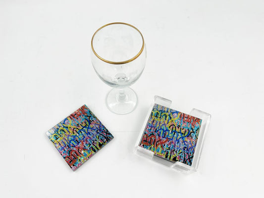 Ahava Graffitti Coasters