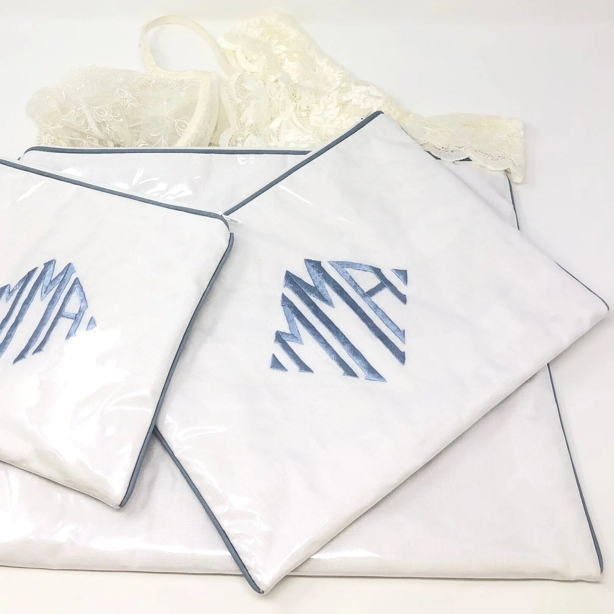Monogrammed Lingerie Envelope by Jax Gifts