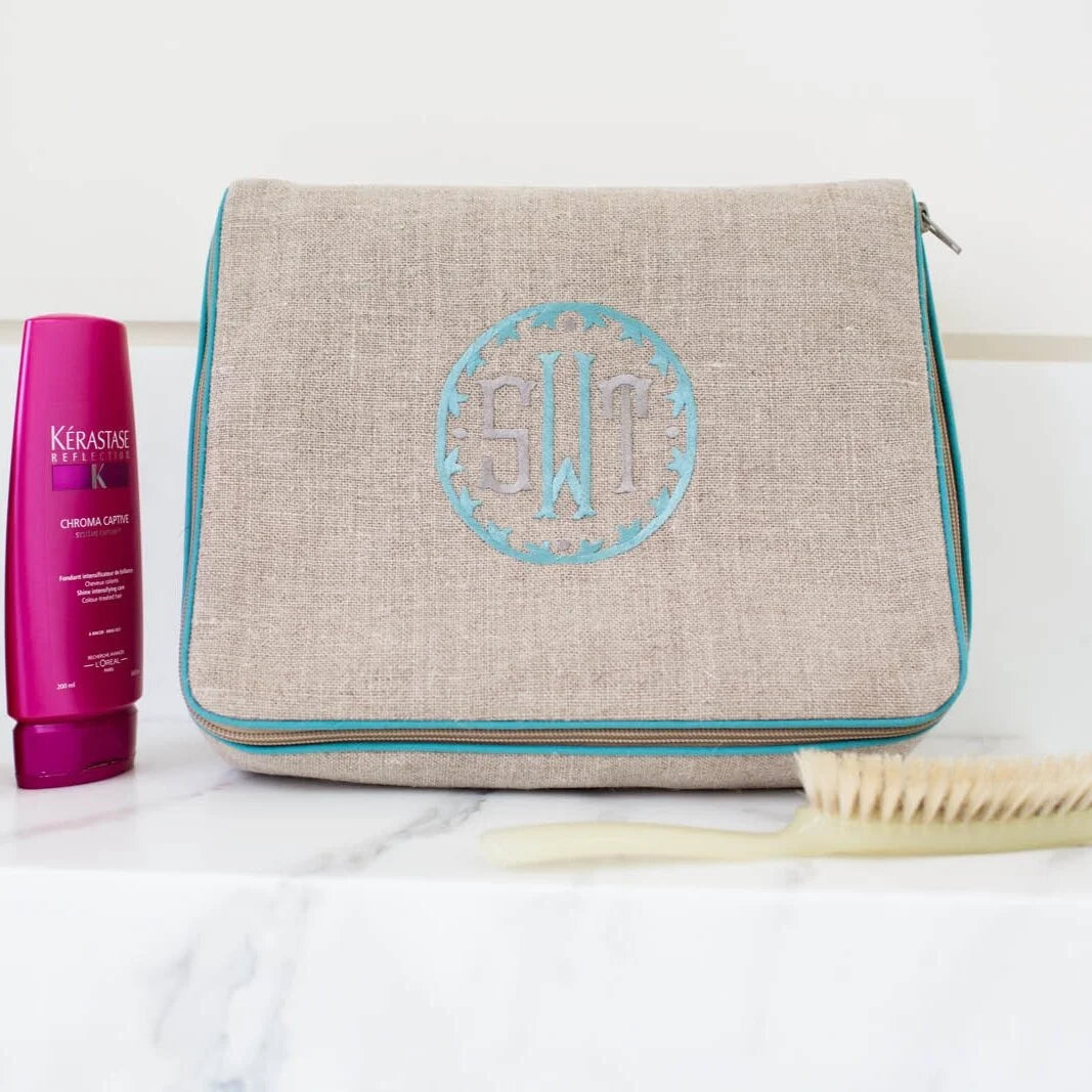 Monogrammed Kris Cosmetic Case by Jax Gifts