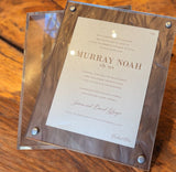 Keepsake box- Invitation