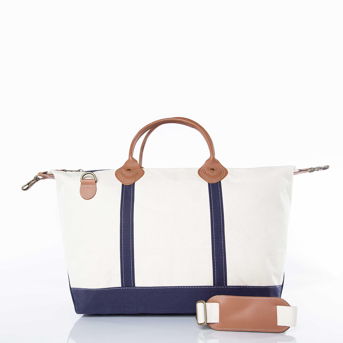Monogram Weekender Bag in Navy