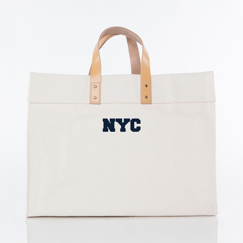 The Lauren City Day Canvas Tote