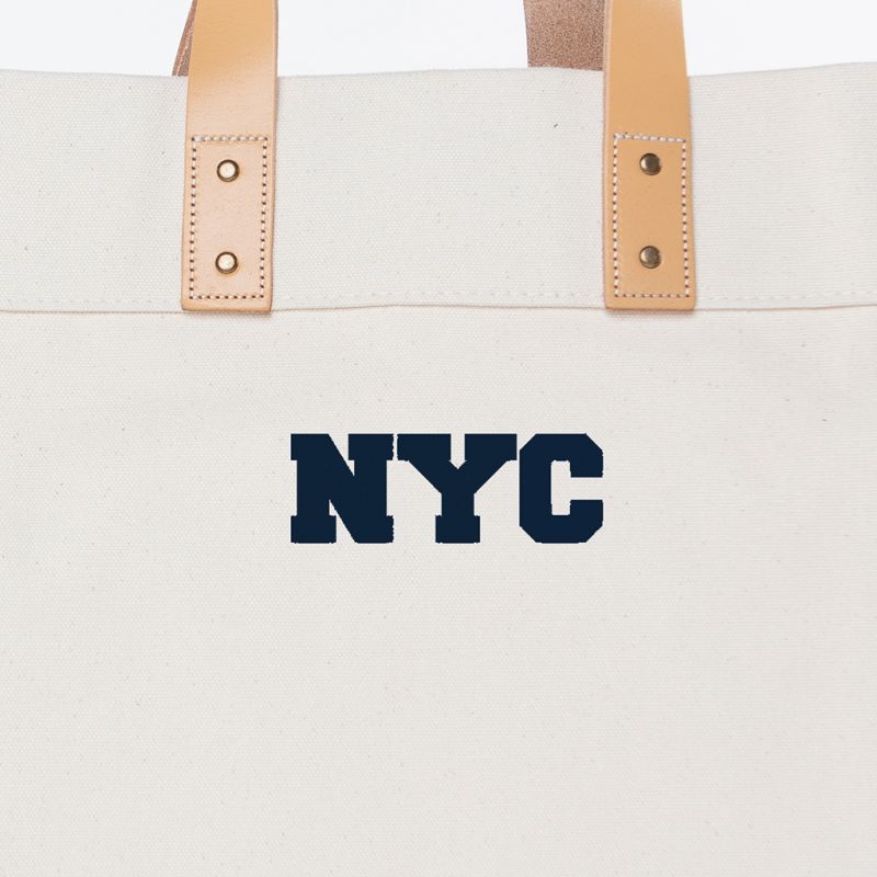 The Lauren City Day Canvas Tote