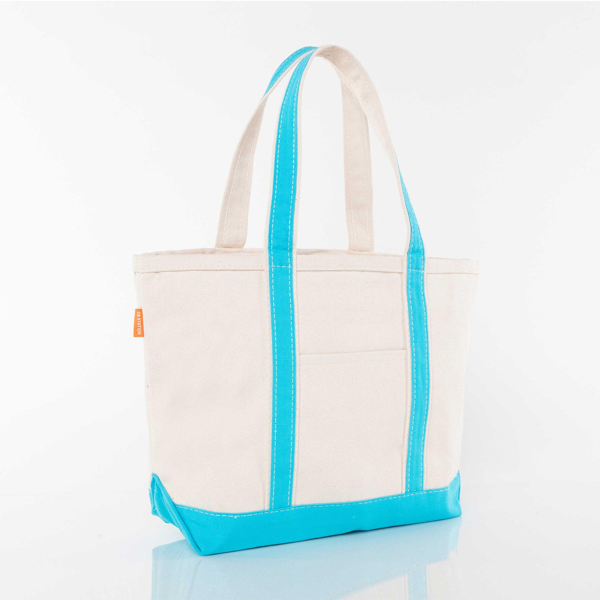Medium Classic Tote in Turquoise