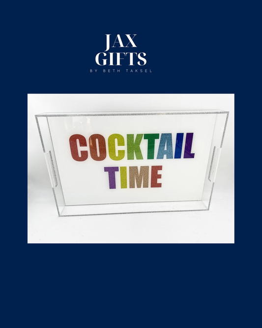 Colorful Cocktails Tray