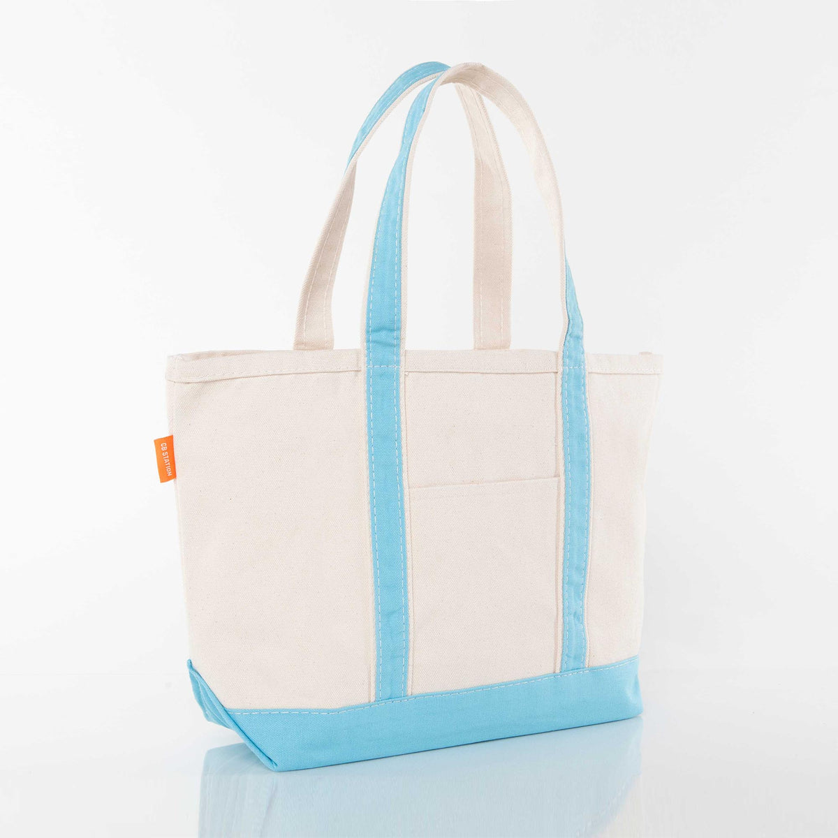 Medium Classic Tote in Baby Blue