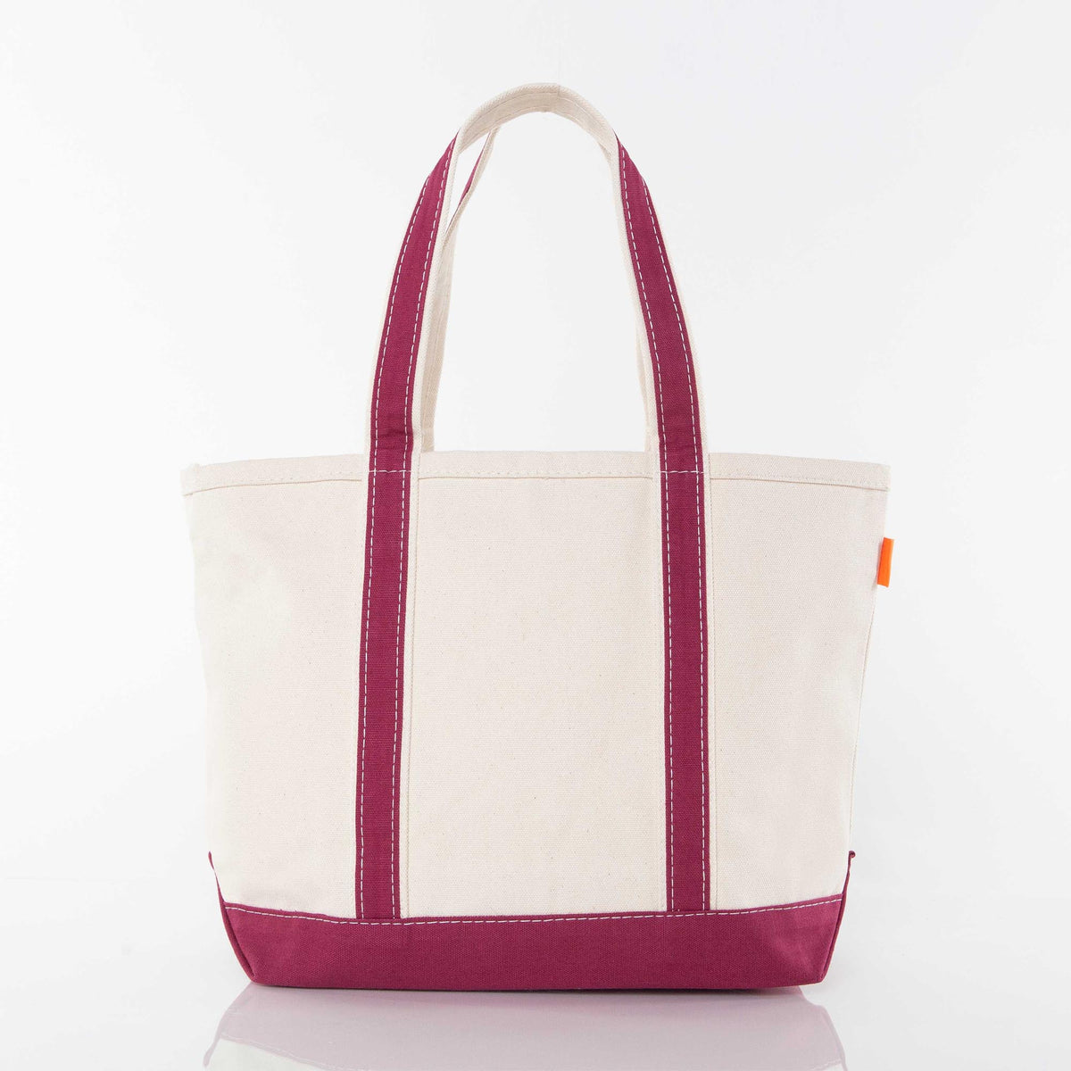 Medium Classic Tote in Maroon