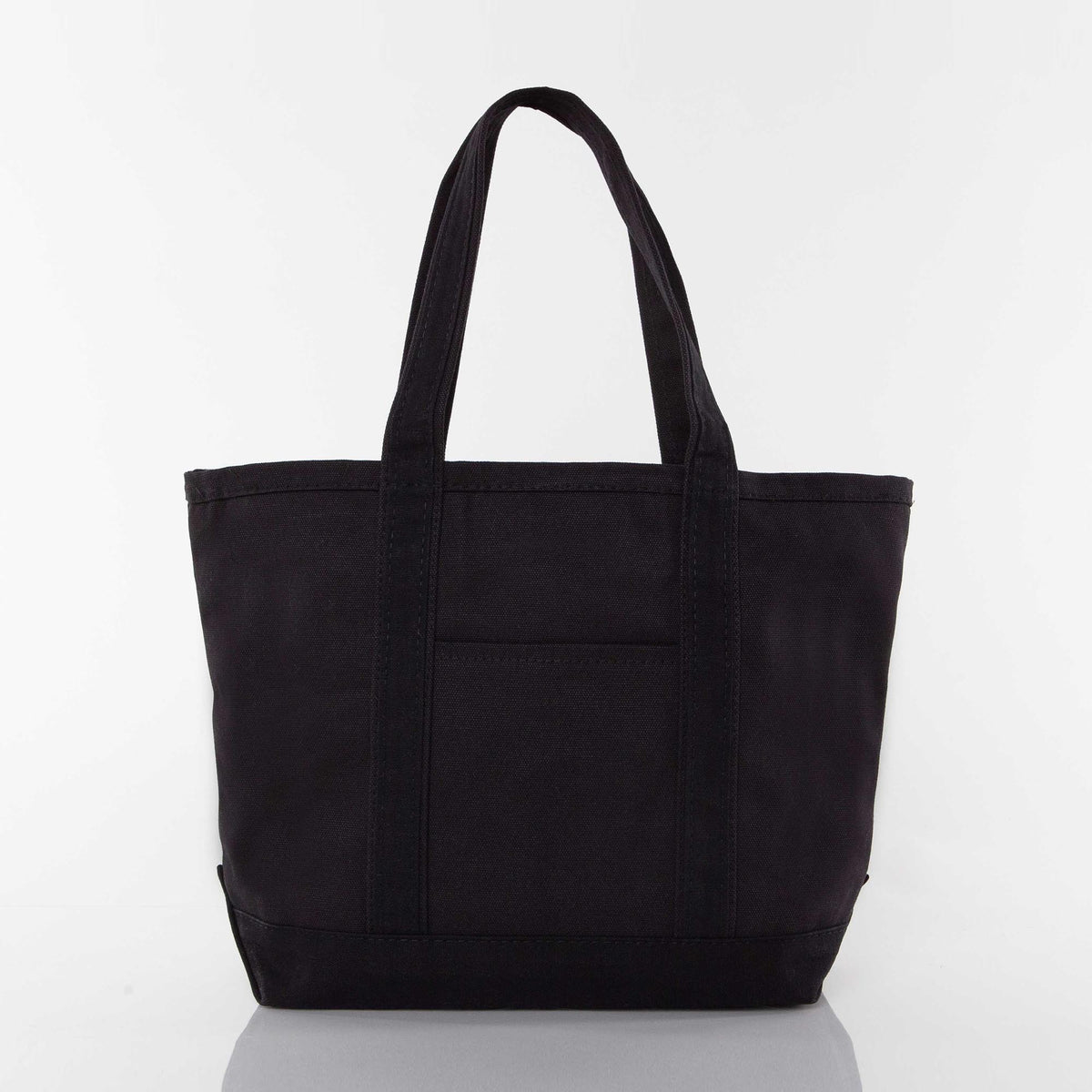Medium Classic Tote in Solid Black