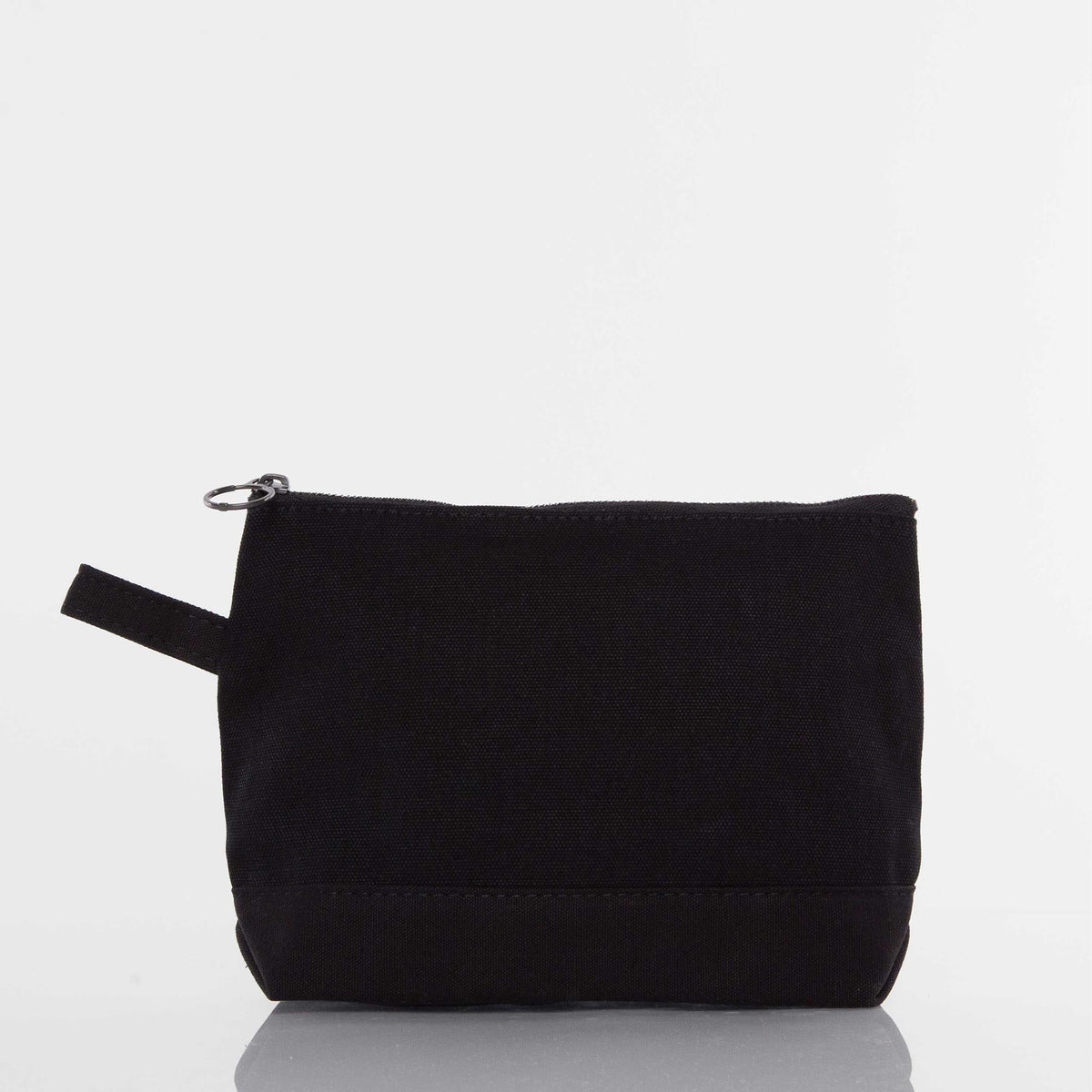 Makeup Bag in Solid Black