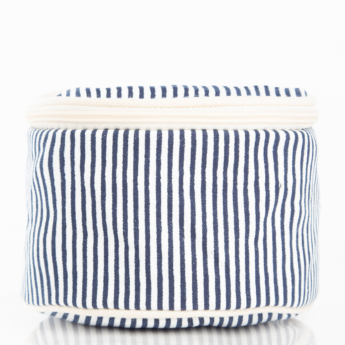 Stripes Circle Case in Navy