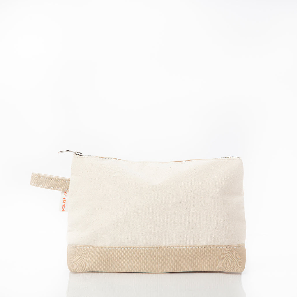 Makeup Bag in Safari