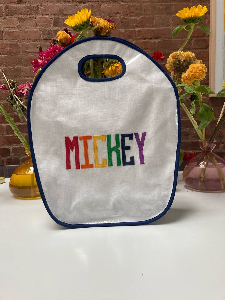 Monogram Keyhole Bag