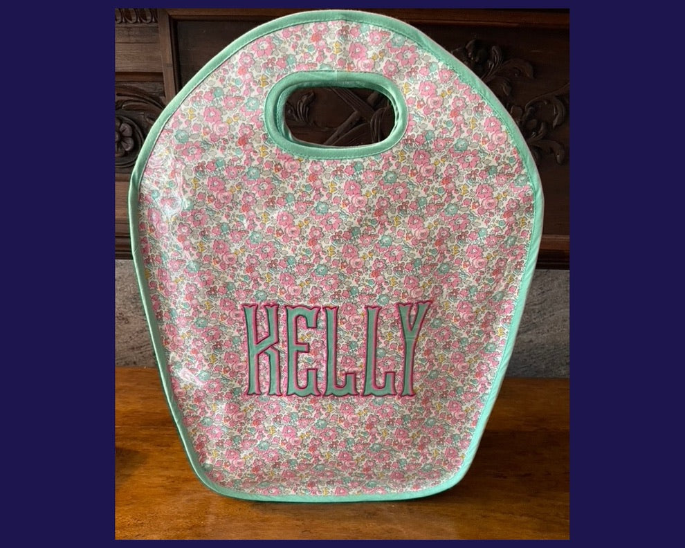 Monogram Keyhole Bag