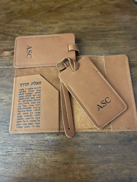 Personalized Luggage Tag and Passport Holder
