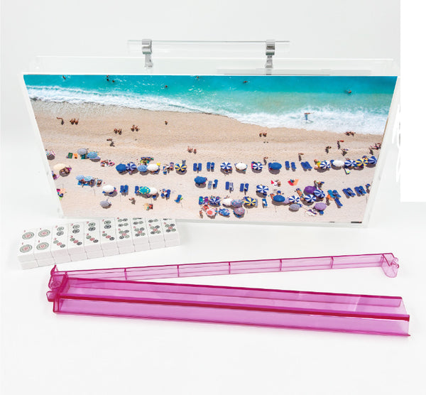 Lucite MahJong Set