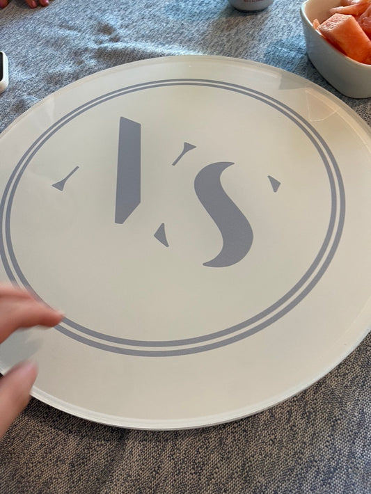Lazy Susan with custom logo