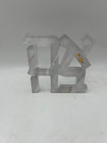 Ahava Lucite Plaque
