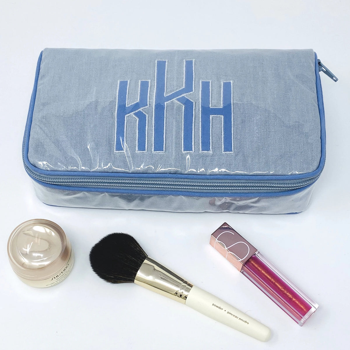 Monogrammed Double Andrea Jewelry Case by Jax Gifts
