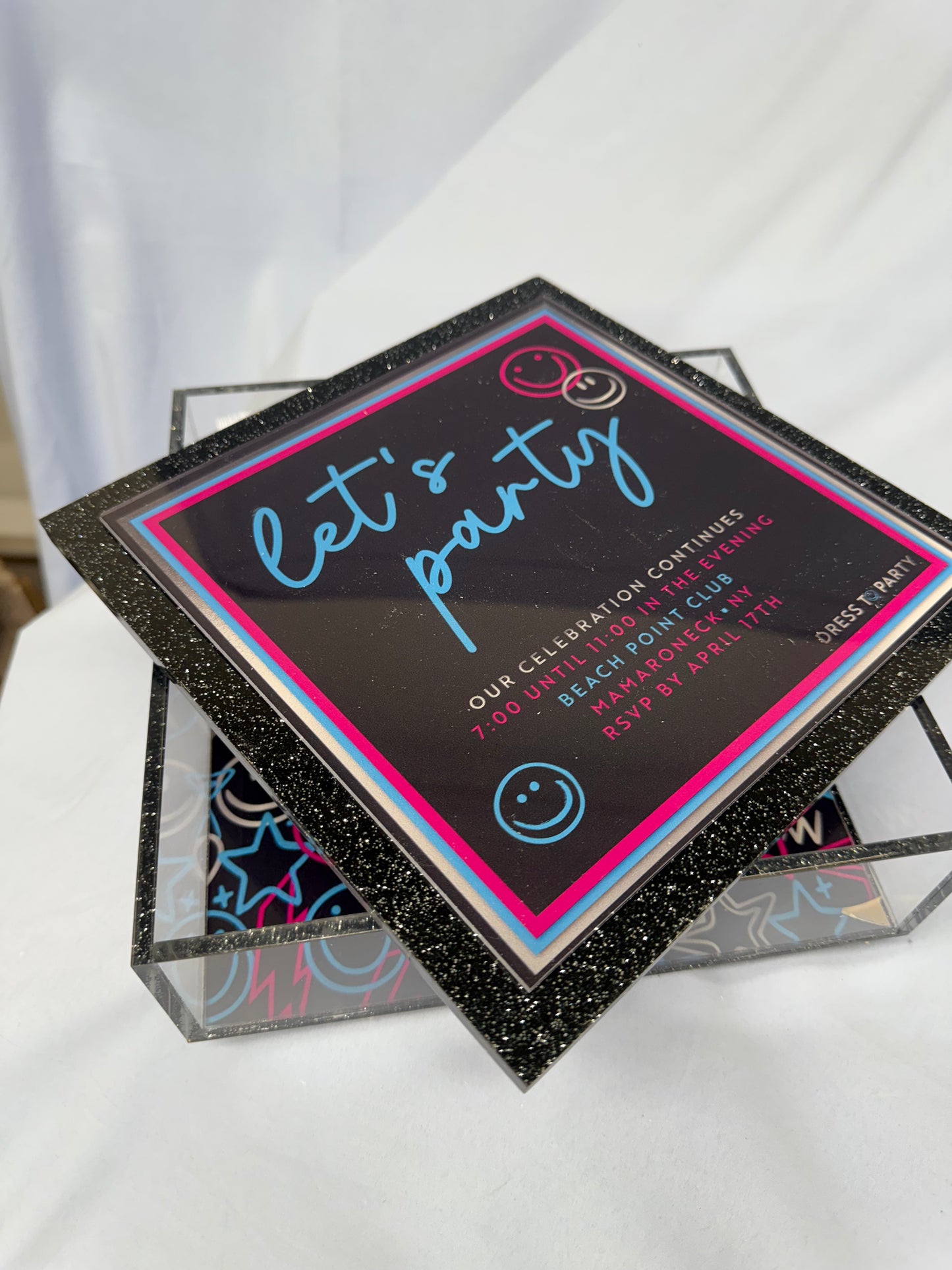 Keepsake box- Invitation