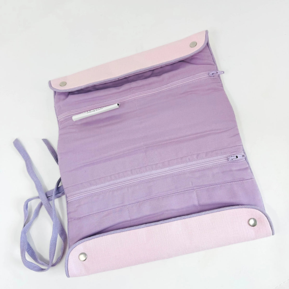 Monogrammed Carlyle Jewelry Roll by Jax Gifts