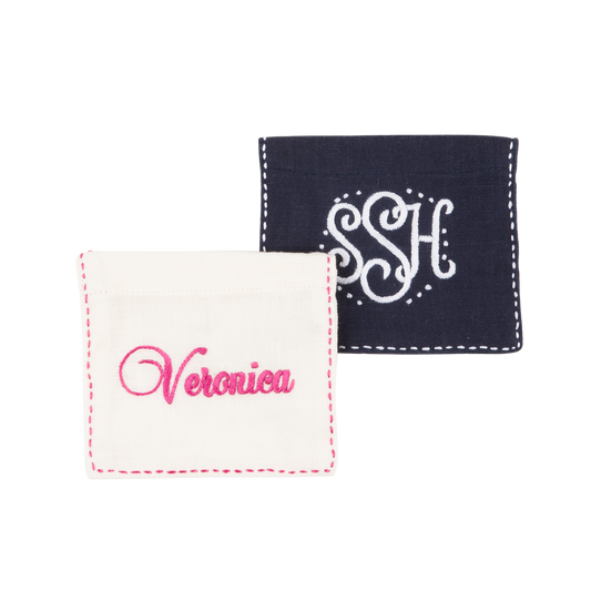 Monogrammed Tooth Fairy Pouch by Jax Gifts