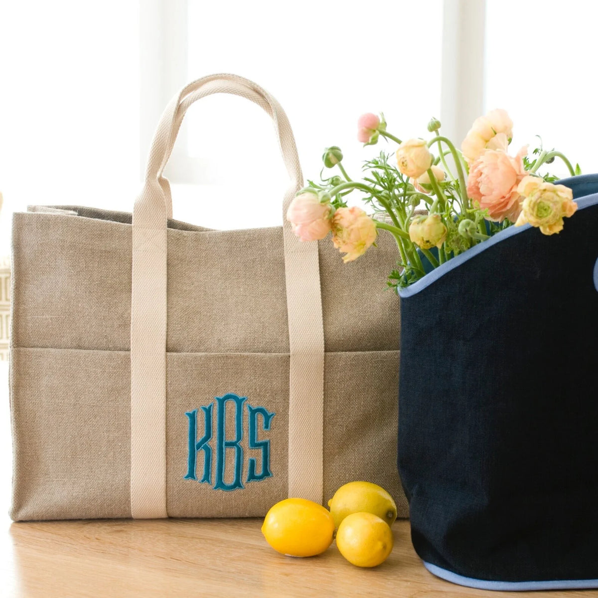 Monogrammed Faubourg Tote by Jax Gifts