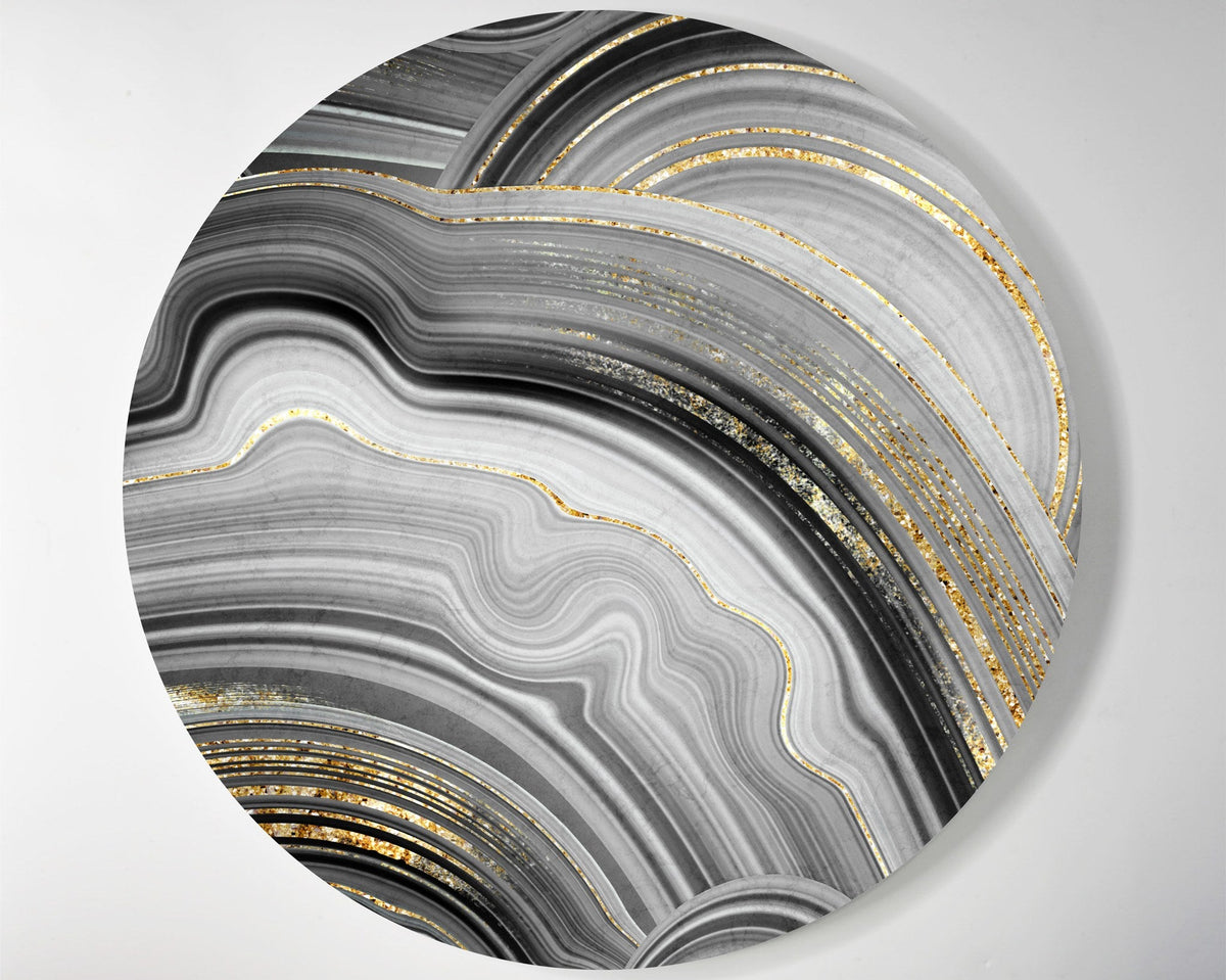 Black Slice lucite lazy susan by Jax Gifts
