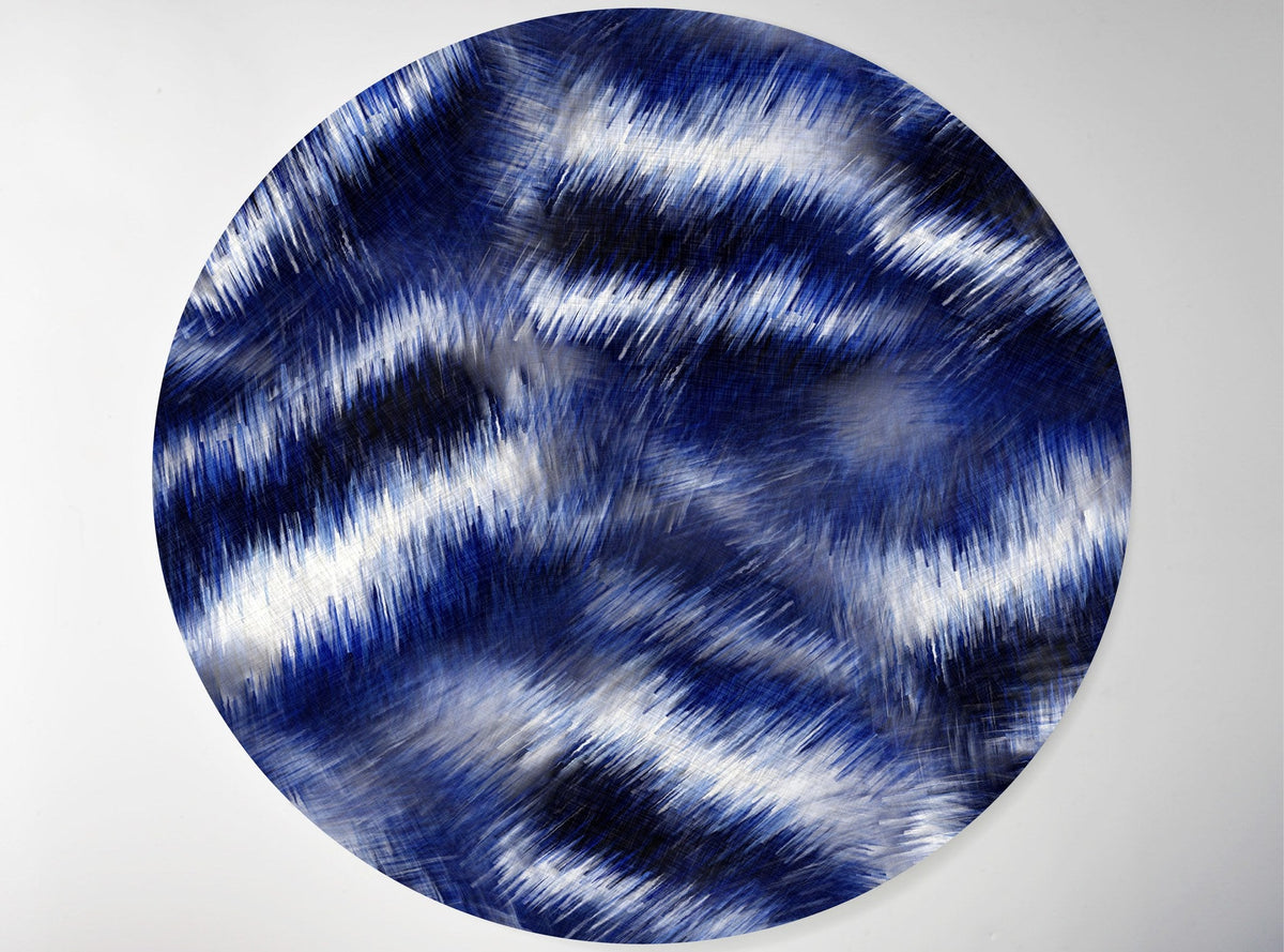 Blurry Blue lucite lazy susan by Jax Gifts