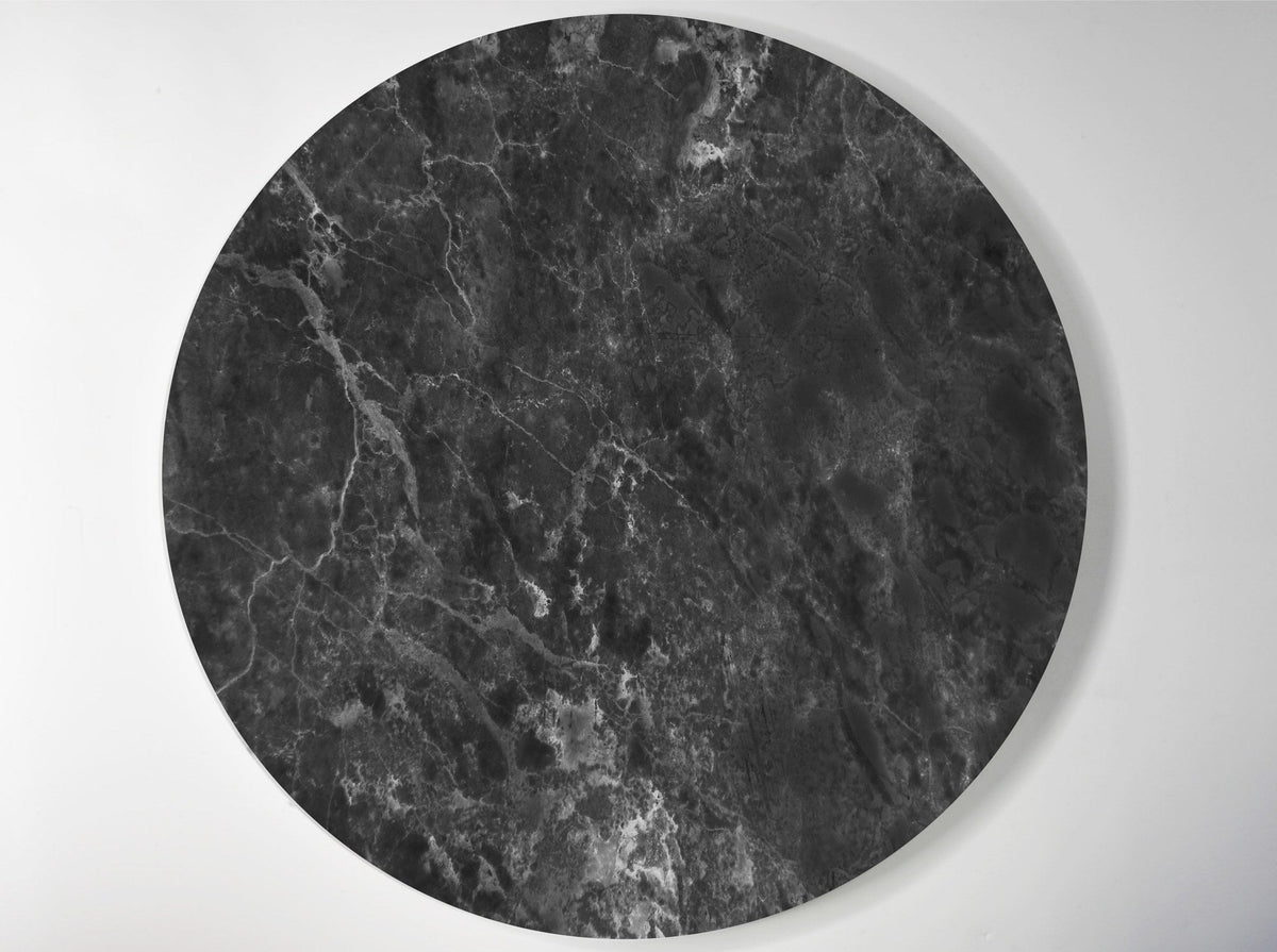 Charcoal Marble Print lucite lazy susan by Jax Gifts