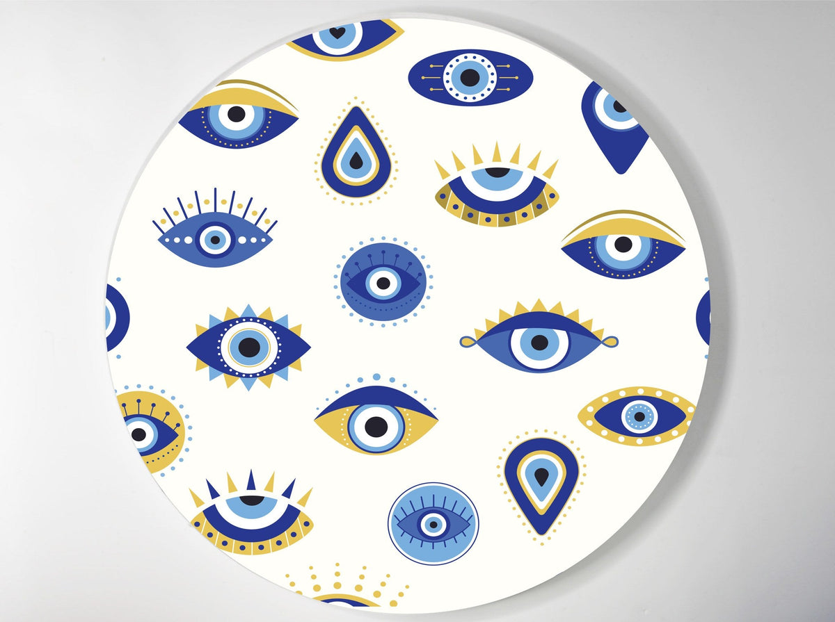 Evil Eyes lucite lazy susan by Jax Gifts