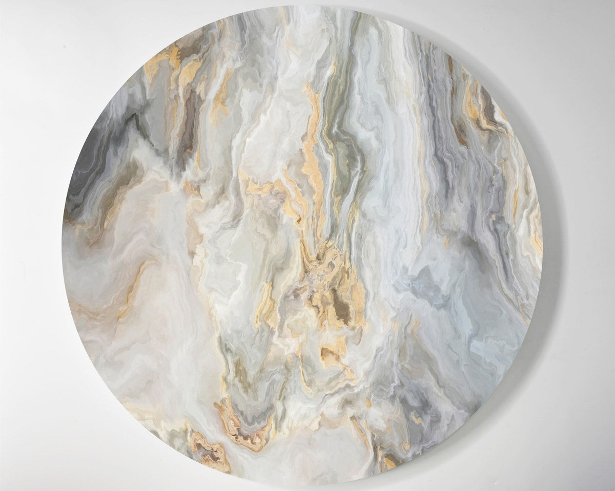 Grey & Blush Marble lucite lazy susan by Jax Gifts