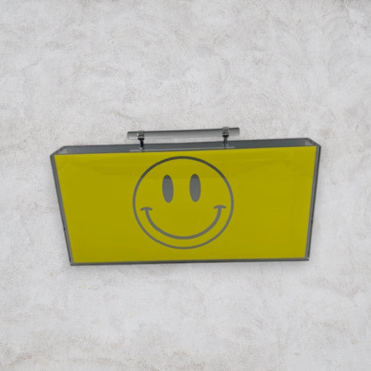 Smiley Face Lucite Mahjong Set