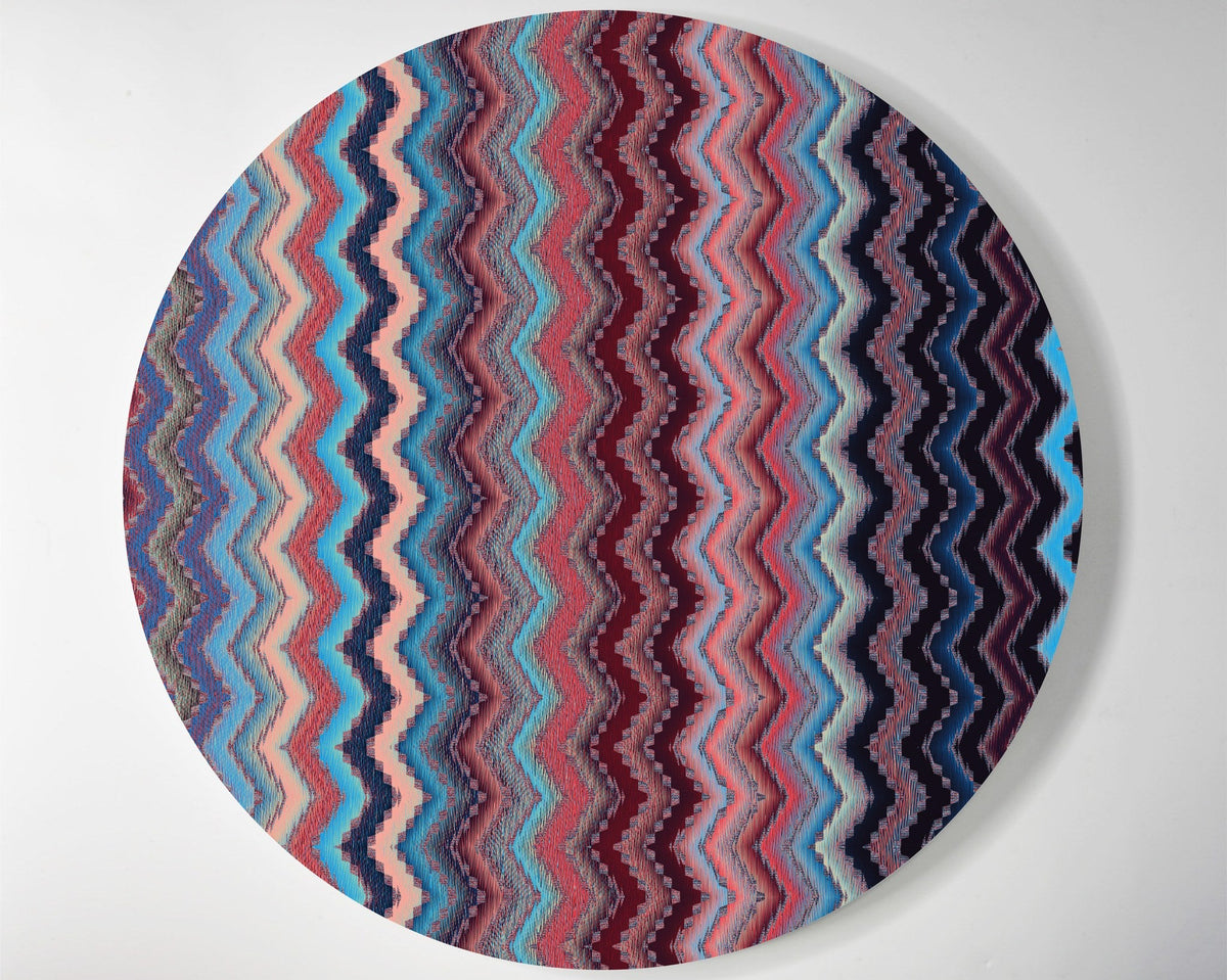 Multi Chevron lucite lazy susan by Jax Gifts