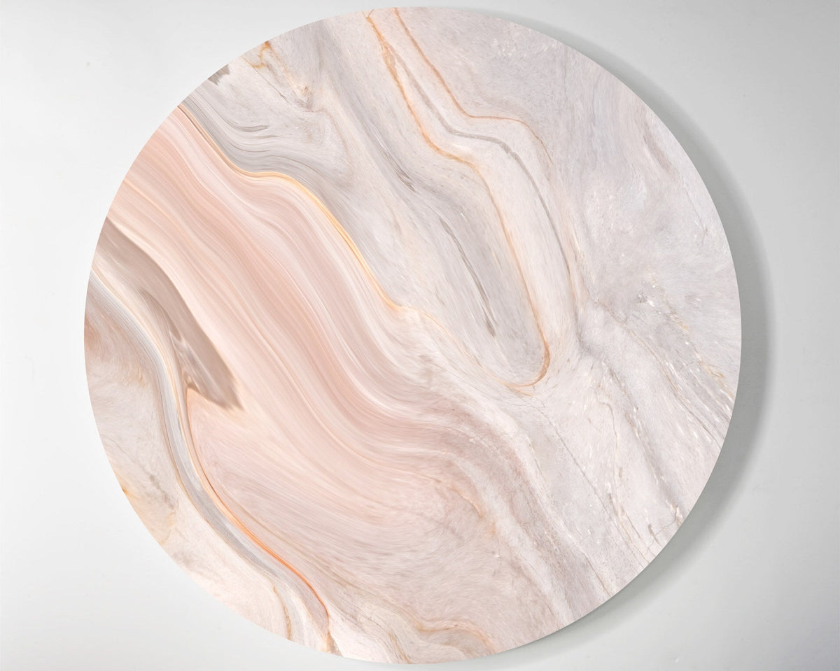Peach Marble lucite lazy susan by Jax Gifts
