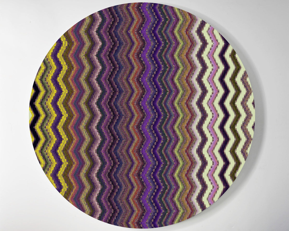 Purple Chevron lucite lazy susan by Jax Gifts