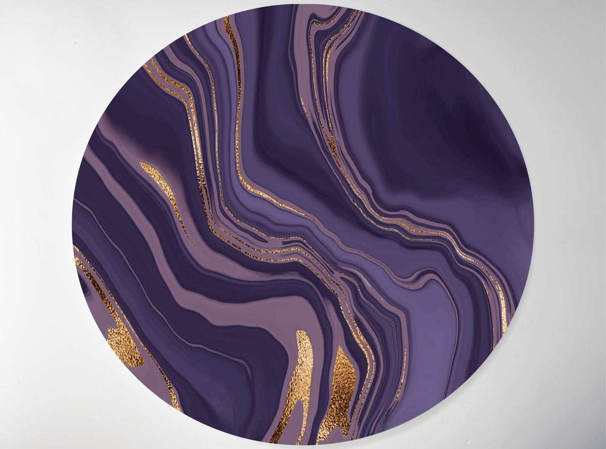 Purple Slice lucite lazy susan by Jax Gifts