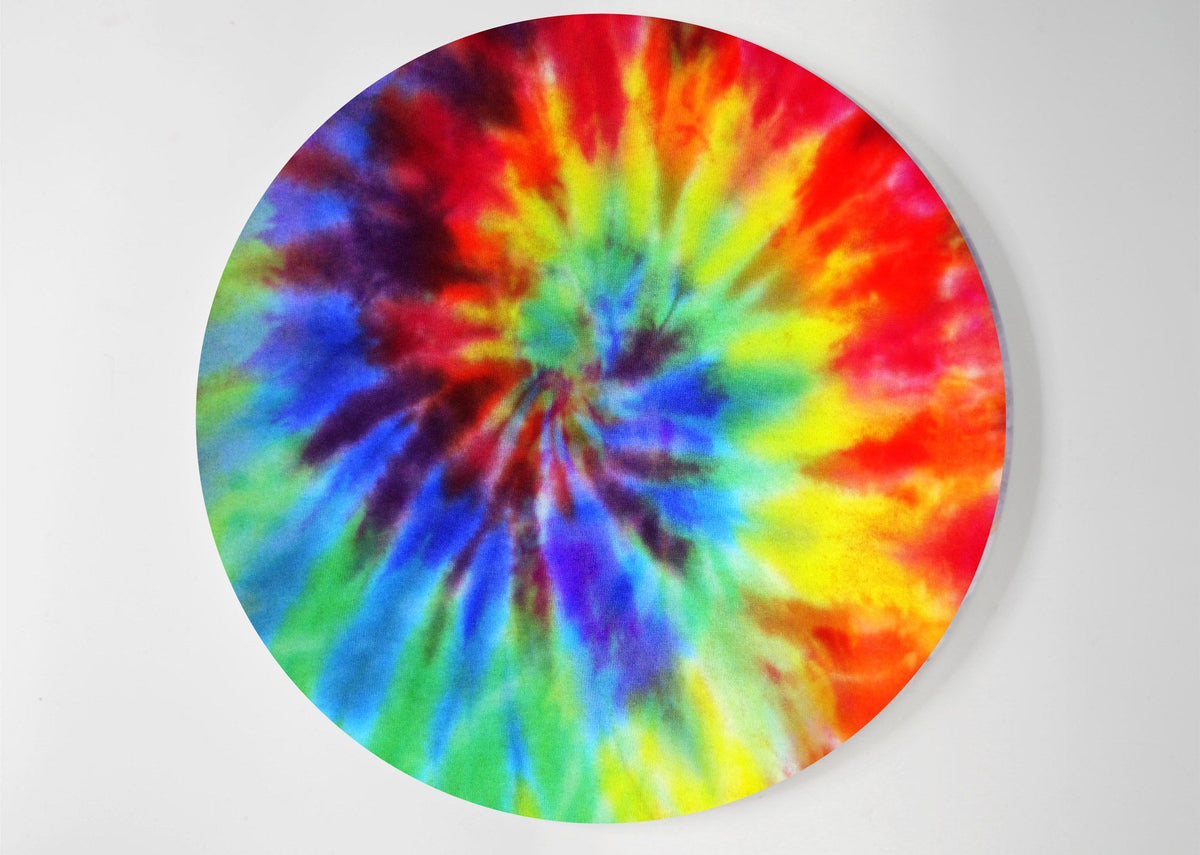 Tie Dye Rainbow lucite lazy susan by Jax Gifts