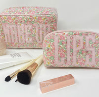 Small Round Zip Bag- JOY BAG