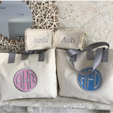 Frayed Canvas Pouch