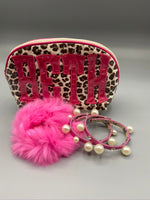 Small Round Zip Bag- JOY BAG